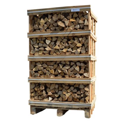 Caisse de Bois de chauffage 45 cm – Mélange de bois durs (2m3)